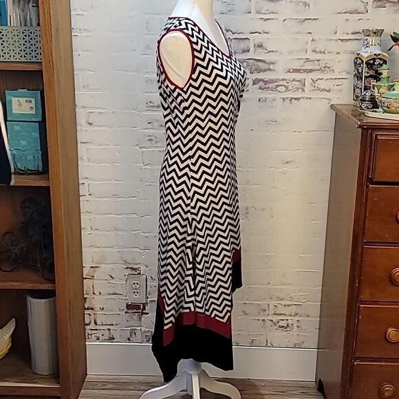 Cute A.U.W. High Low Sleeveless Dress - Picture 2 of 5